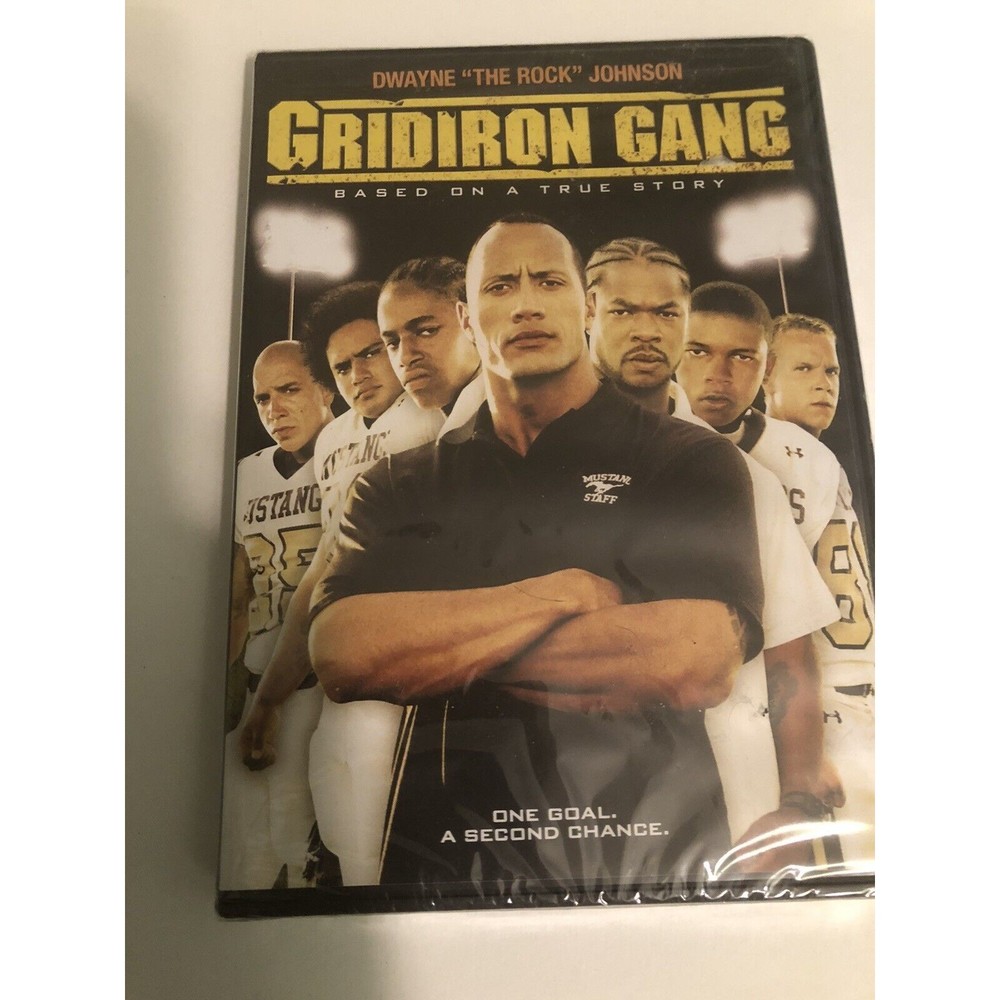 Dwayne Johnson in GRIDIRON GANG on DVD - Brand New Sealed